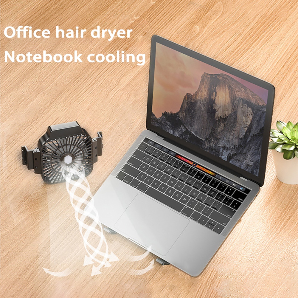 Giá Đỡ Máy Tính Bảng Có Quạt Tản Nhiệt Gấp Gọn Tiện Dụng Cho Macbook Air Pro Notebook Hp Dell-542