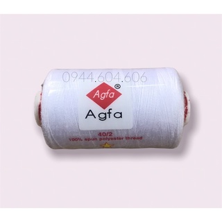 CHỈ COATS astra, TIGER,  AGFA TRẮNG ĐEN
