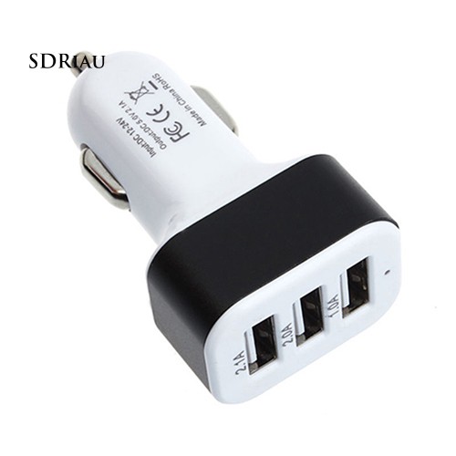 Củ sạc nhanh 3 cổng usb cho ĐT táo Samsung
