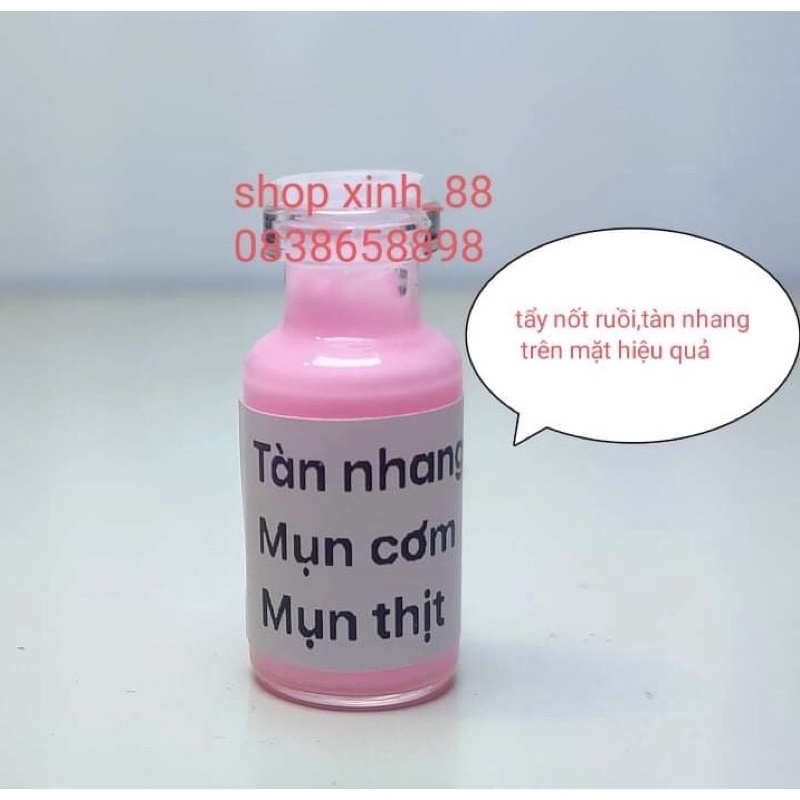Tẩy nốt ruồi,tàn nhang ,mụn cóc,mụn cơm,mắt cá