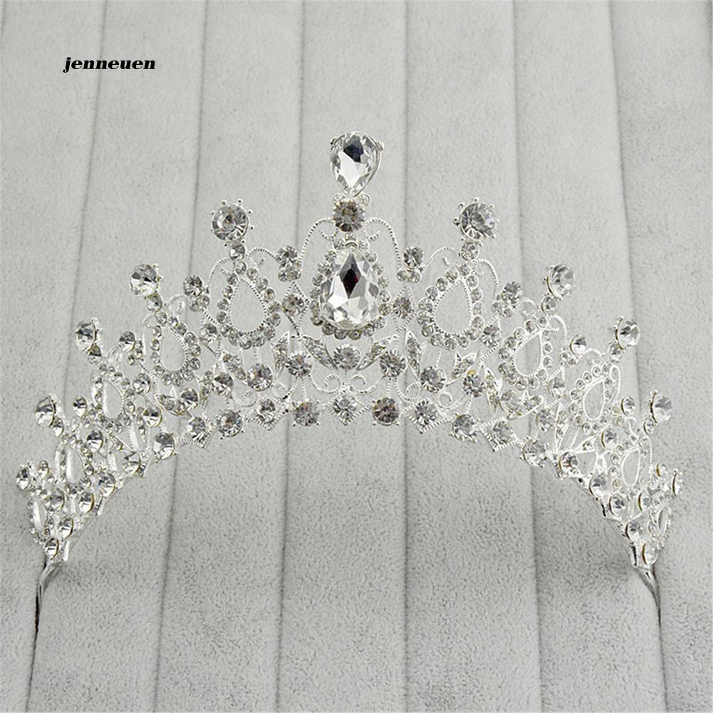 Vương miện cô dâu đính đá sang trọng tinh tế