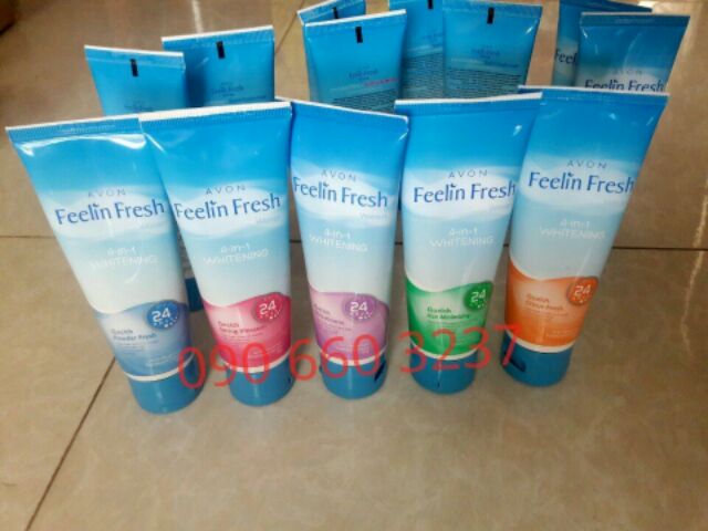 Combo 2 tuýp kem nách Avon Feelin Fresh Whitening khử mùi trắng da vùng dưới cánh tay