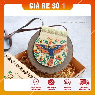 Túi xách gỗ handmade - Giỏ xách Vintage style - Túi xách nữ -Túi xách mini nhiều mẫu-Túi xách Đẹp-Độc-Lạ - Giá rẻ nhất