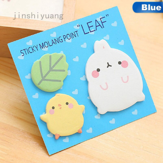 Jinshiyuang Giấy Ghi Chú Hình Thỏ Molang Kawaii Hàn Quốc Dễ Thương Cho Văn Phòng
