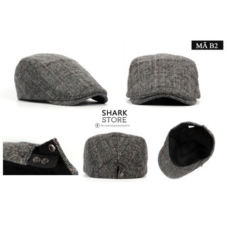 MŨ BERET VẢI DẠ ĐẸP - Mã B2