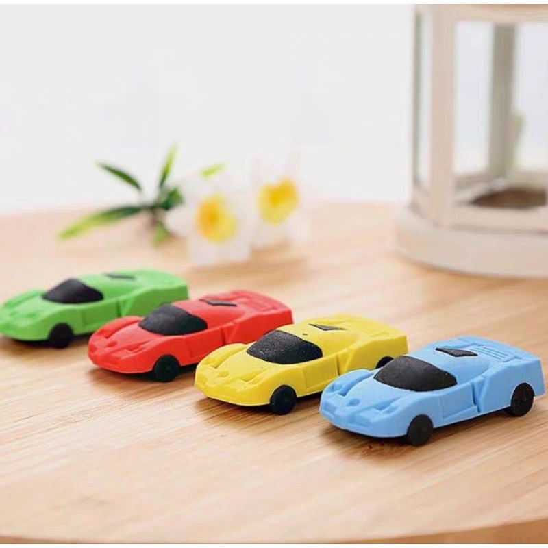 Gôm tẩy chì hình xe hơi