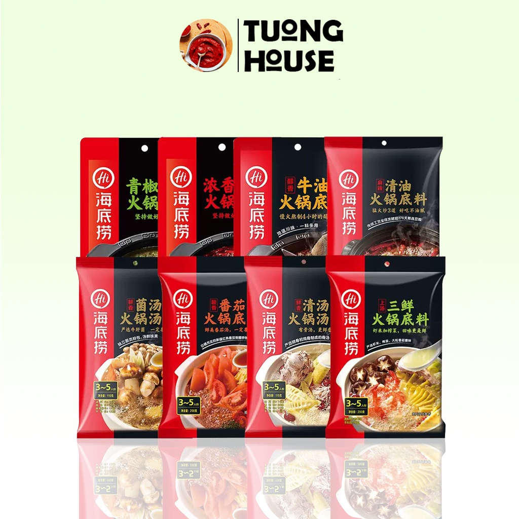 Gia Vị Lẩu Haidilao Thượng Hạng - Cốt Lẩu Haidilao Hot Pot Đủ Vị