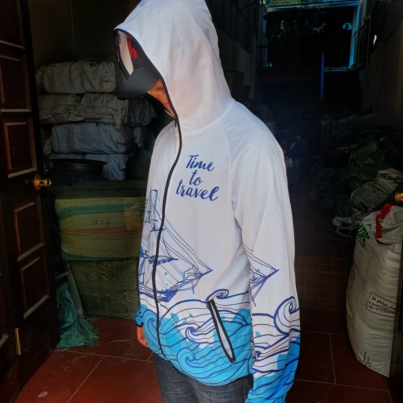 Áo chống nắng đi câu hàng đẹp