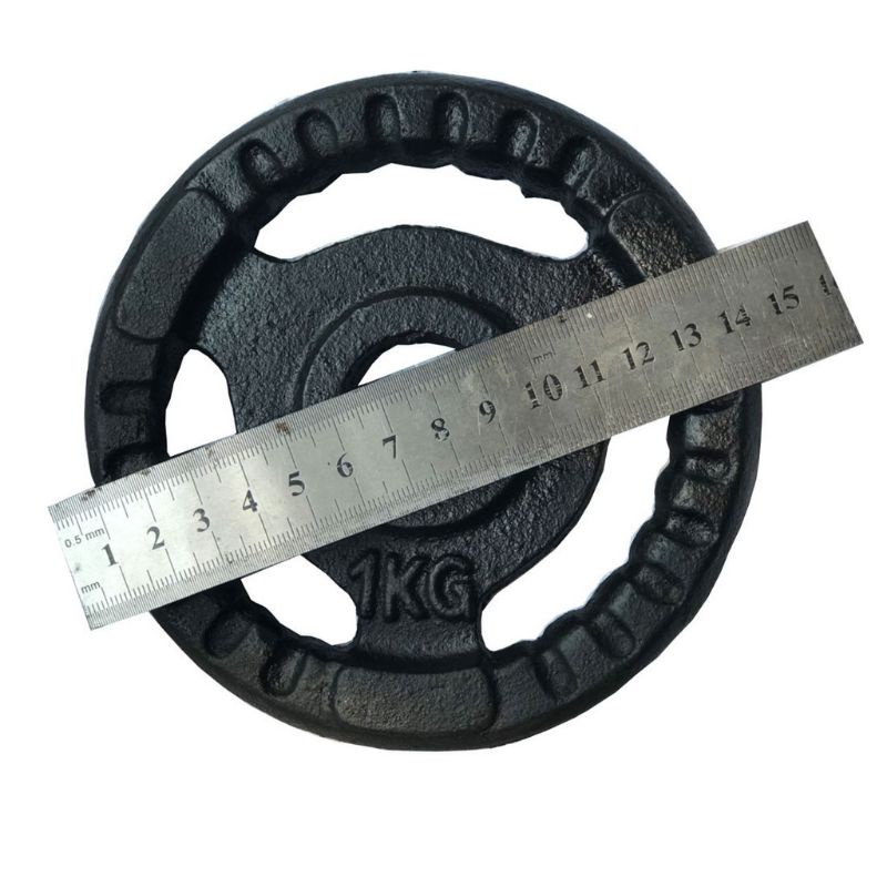 Bánh tạ gang 1kg,2kg