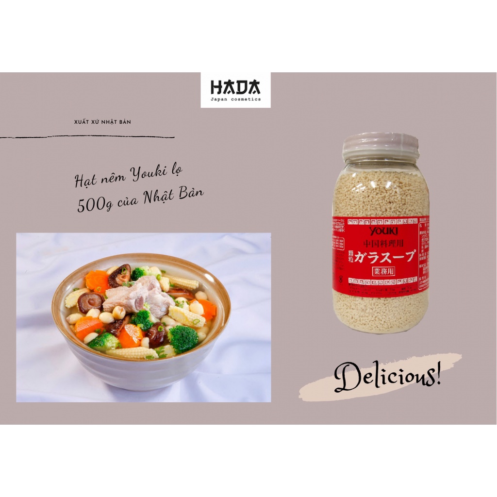 Hạt nêm Youki Nhật Bản 500g