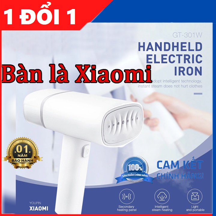 [Mã ELHADEV giảm 4% đơn 300K] Bàn là hơi nước cầm tay thông minh Xiaomi GT-301W [BẢO HÀNH 12 THÁNG]