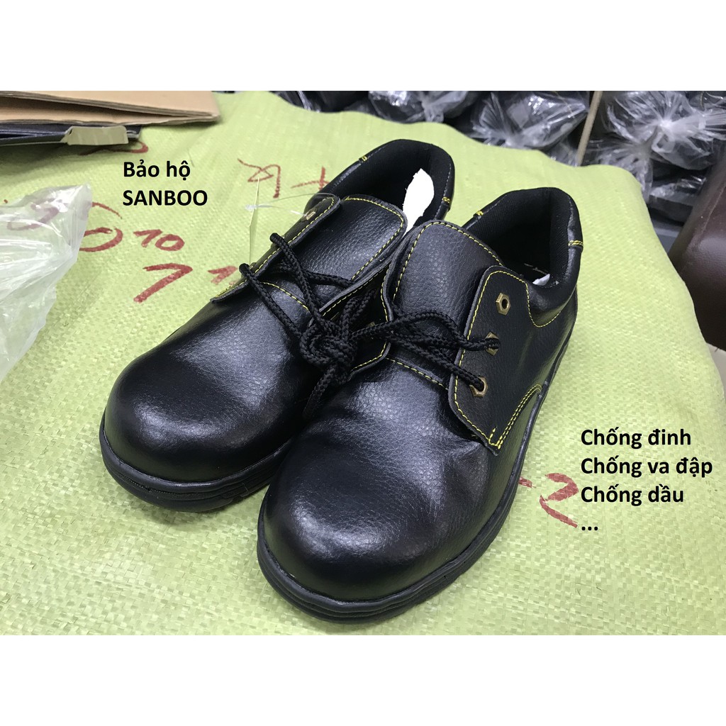 Giày bảo hộ ABC mũi sắt chỉ vàng - hàng chính hãng giá hot | BigBuy360 - bigbuy360.vn
