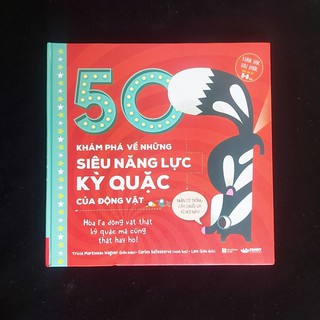 Sách -  50 khám phá về những siêu năng lực kỳ quặc của động vật