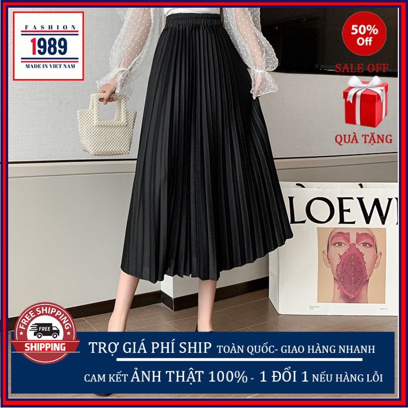 chân váy xếp li dài 🌺miDi kiểu dáng hàn quốc hót nhất 2021 ,LAMASS | BigBuy360 - bigbuy360.vn