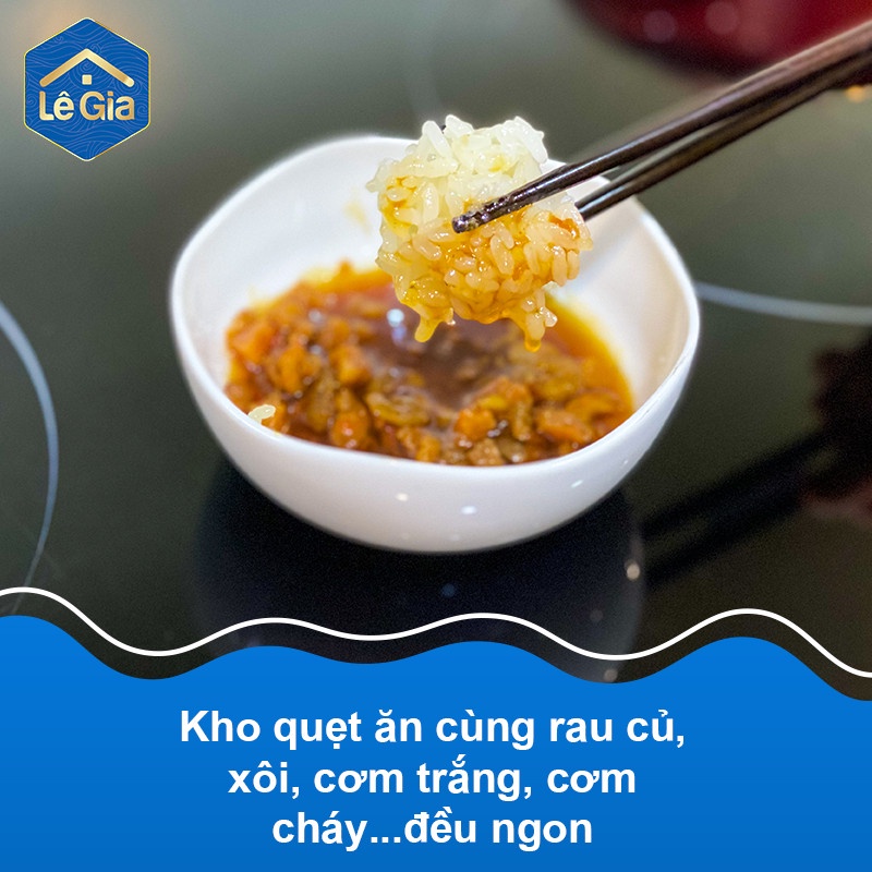 Mắm kho quẹt Lê Gia hũ thủy tinh 160g