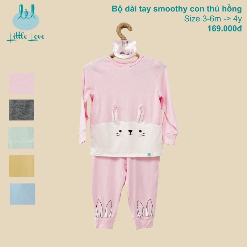 LIL - Bộ dài Smoothy con thú LDT570