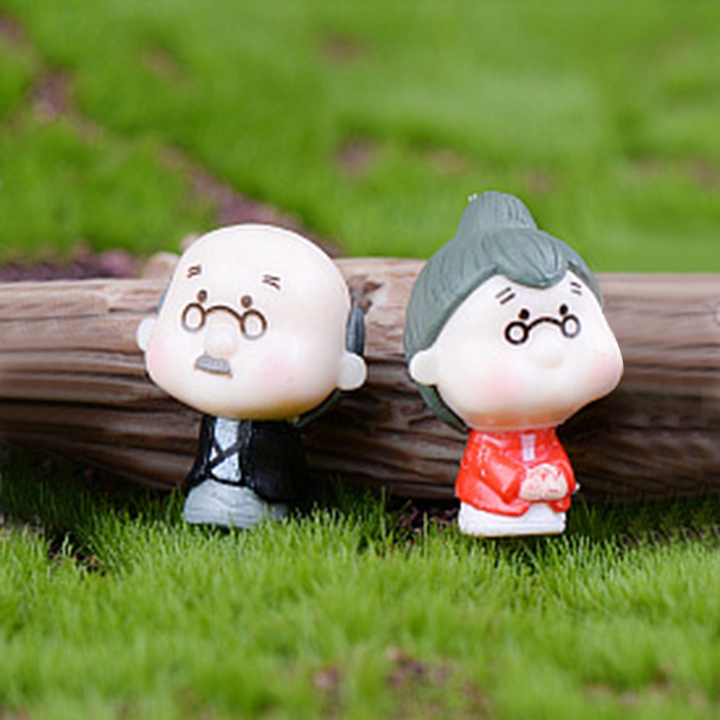 Set 2 mô hình búp bê độc đáo đáng yêu dành cho các cặp đôi