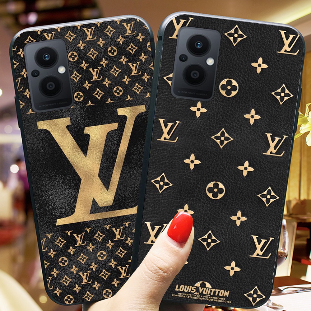 Ốp lưng điện thoại oppo reno 7 / oppo reno 7z 5g thương hiệu LV louis vuit ton in vân da