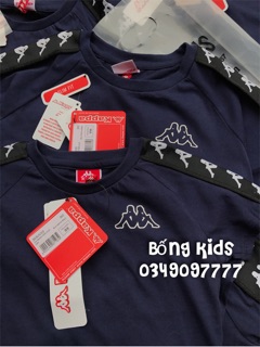 Áo Pull Bé Trai Logo Dải Tay Navy K@pp@