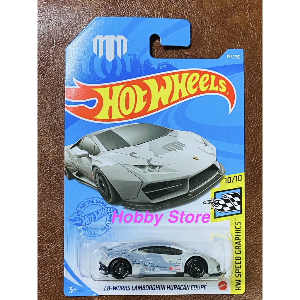 Hobby Store xe mô hình Hot Wheels basic Lamborghini Huracan LB-Works Các Loại