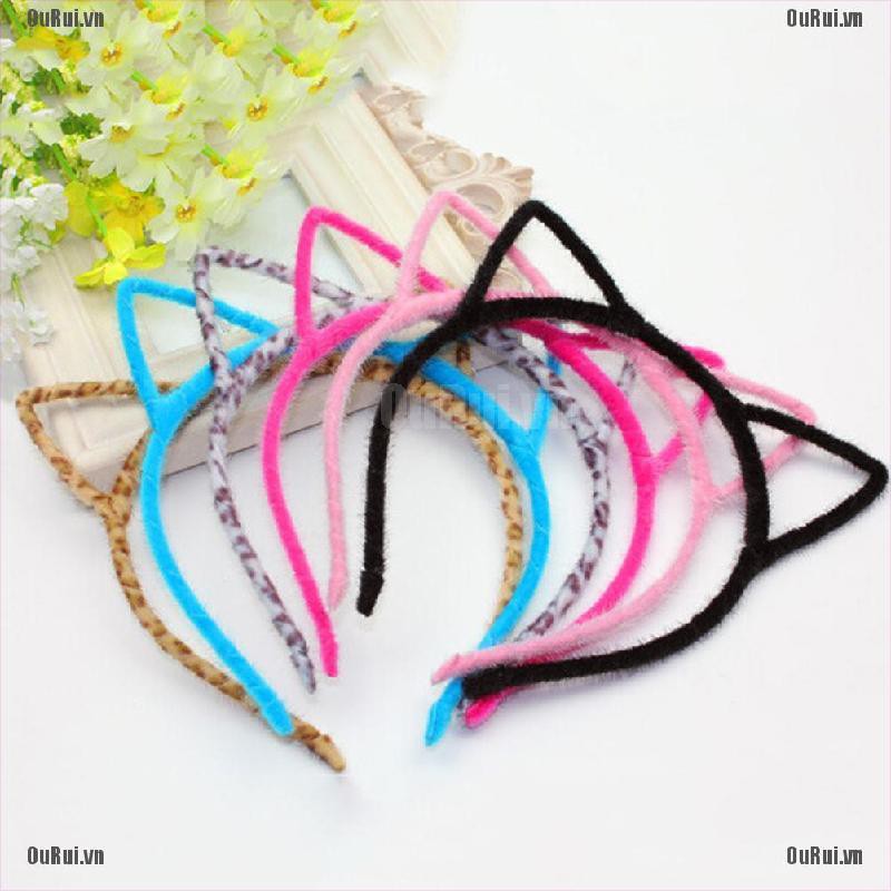 Băng Đô Tai Mèo Dễ Thương