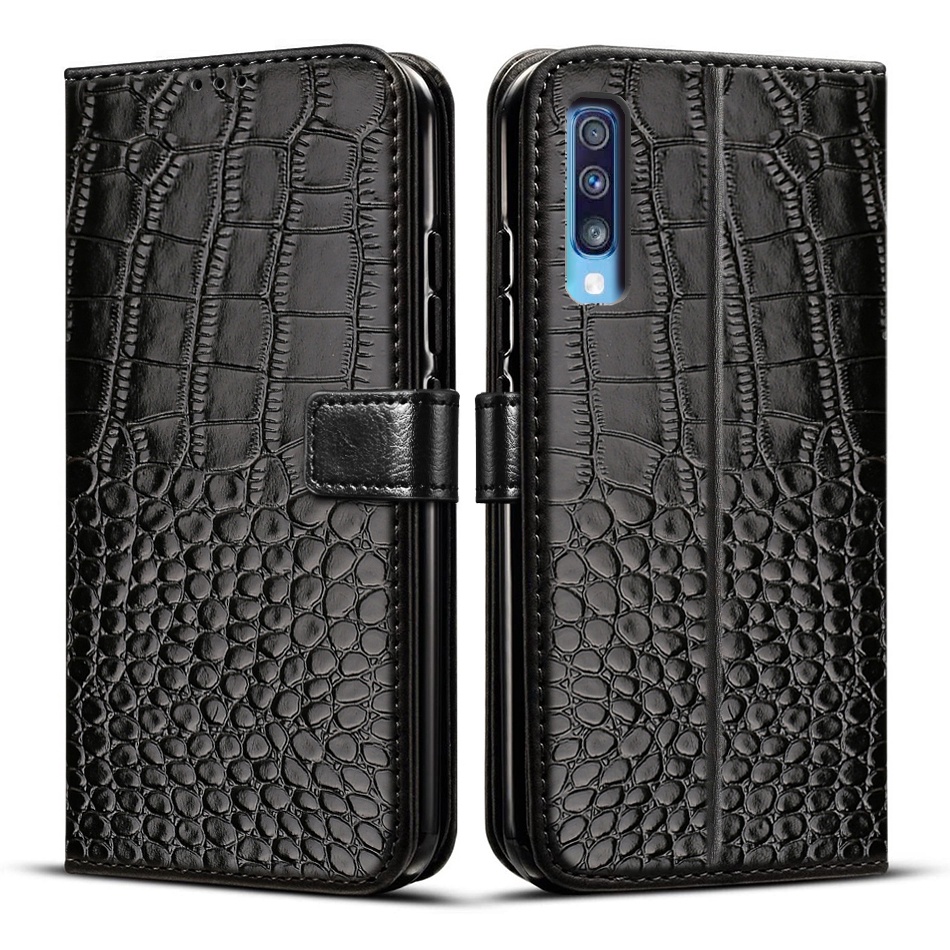 Ốp Lưng Điện Thoại Dạng Ví Da Lật Dành Cho Samsung Galaxy A70 Samsung A70 A 70 SM-A705F A705F A705