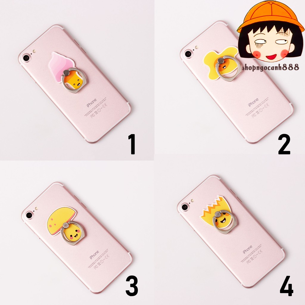 [KÈM HỘP ĐỰNG] Iring Giá Đỡ Điện Thoại Chiếc Nhẫn Icon Rau Củ Quả Siêu Đáng Yêu Bám Cực Chắc Không Lo Bong Tróc! | BigBuy360 - bigbuy360.vn