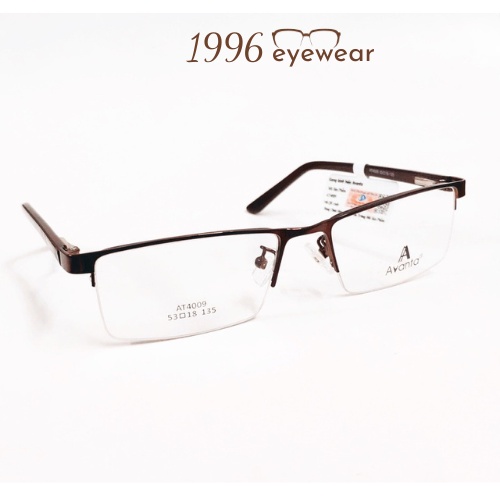 Gọng Kính kim loại nửa viền nam nữ chính hãng Avanta