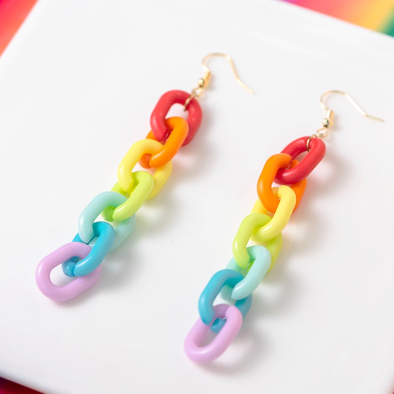 Khuyên Tai Hình Cầu Vồng Xinh Xắn Cho Nữ