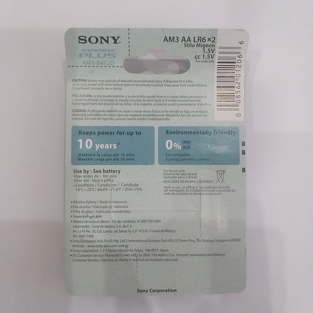Pin tiểu AA Sony Alkaline AM3 loại Plus Xtra Power Chất lượng tốt