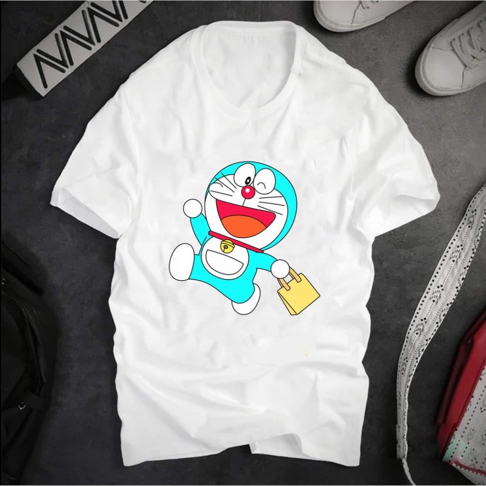 Áo phông in hình Doremon ngộ nghĩnh cute