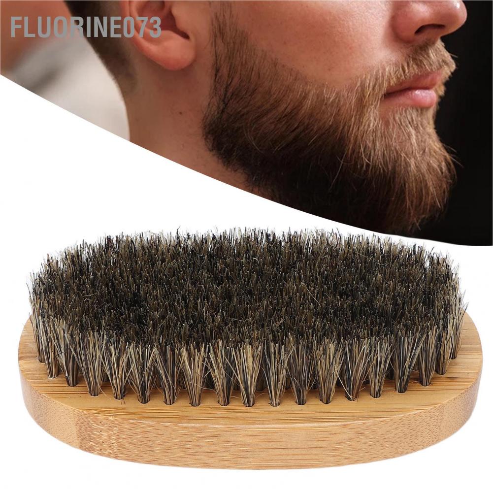 [Hàng mới về] Bàn chải tạo kiểu râu bằng tre mềm mại massage thoải mái cho nam
