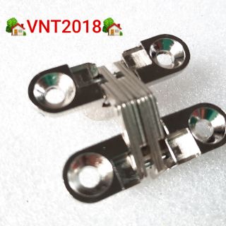 Bản lề chữ thập lắp âm