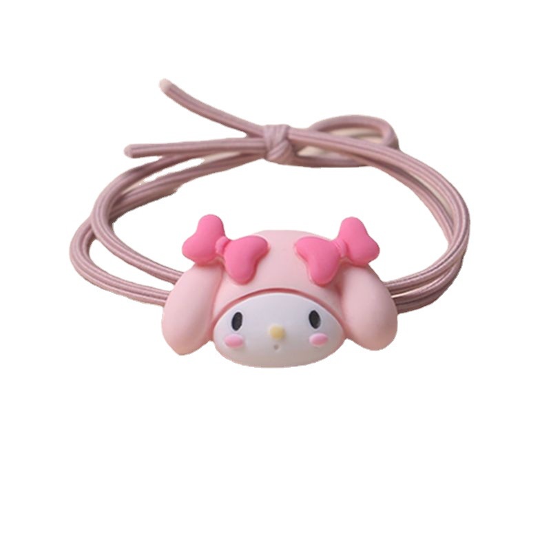 Dây Buộc Tóc Cao Su Co Giãn Thời Trang Nhật Hàn Ngọt Ngào Cho Nữ