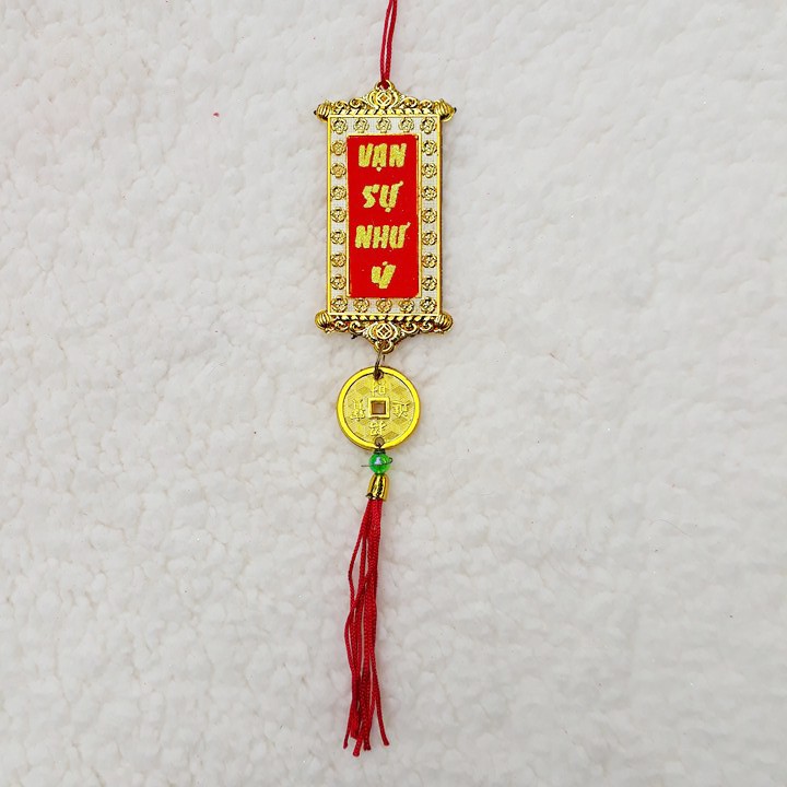 Combo 10 thẻ bài treo cây mai cây đào trang trí Tết (có 4 mẫu)