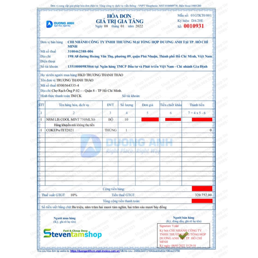 Nước súc miệng Listerine - Thái Lan