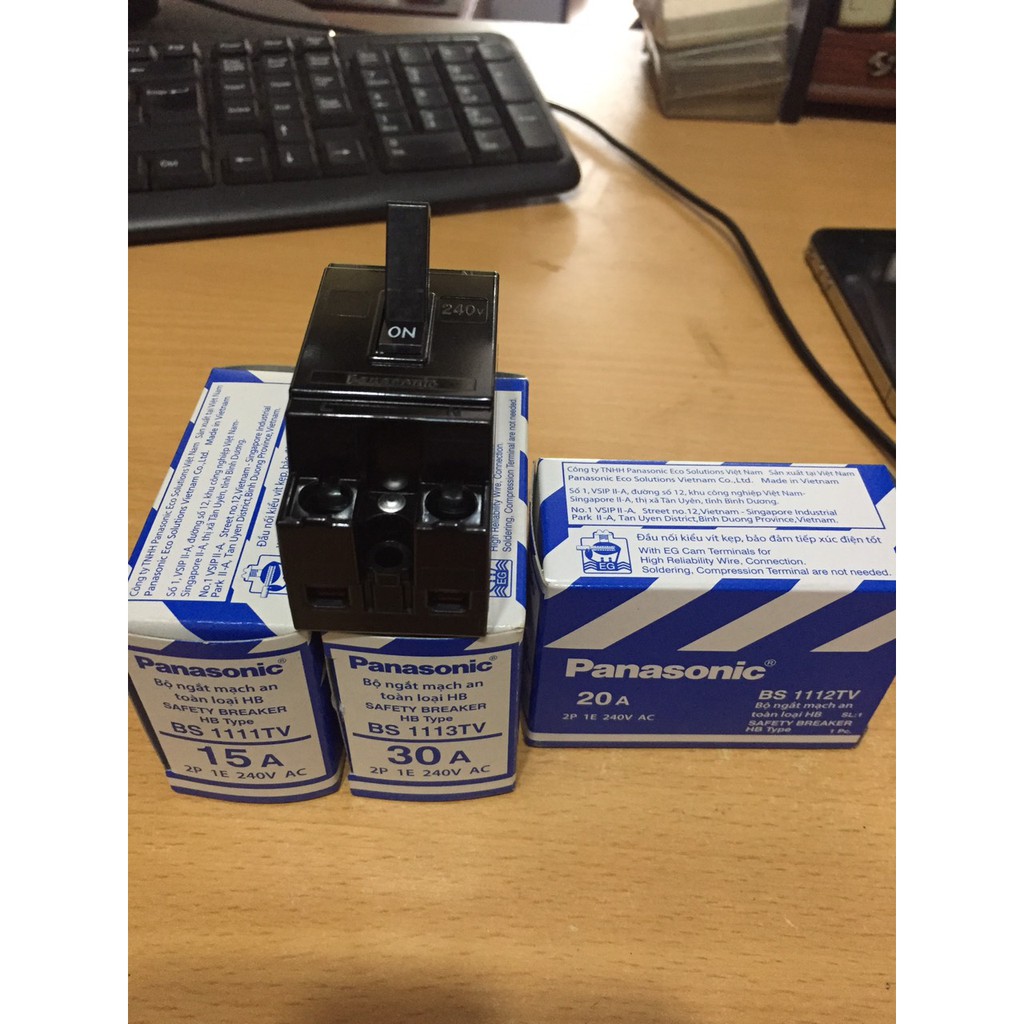 CB CÓC 30A PANASONIC , APTOMAT 10A,20A,40A,15A , CẦU DAO ĐIỆN