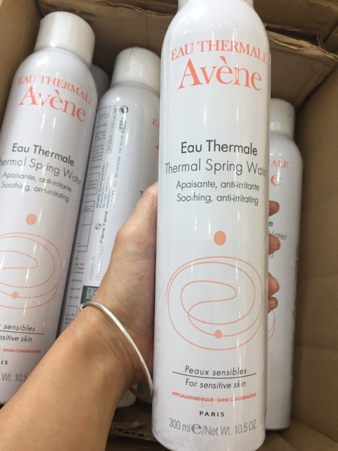 [SALE OFF] Xịt khoáng cấp ẩm Avene chuẩn Pháp chai lớn 300ml