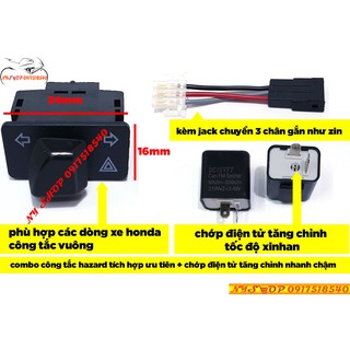 🍀 🚀COBO Công tắc xinhan tích hợp ưu tiên hazard chế các loại xe honda 🚀 🍀