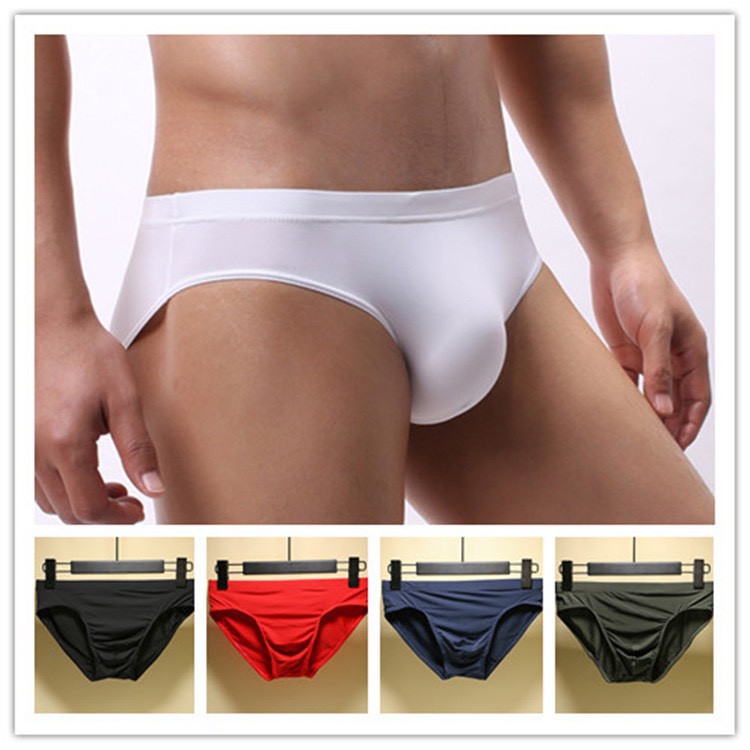 Quần lót nam sịp nam tam giác thun lạnh 4 chiều siêu mát