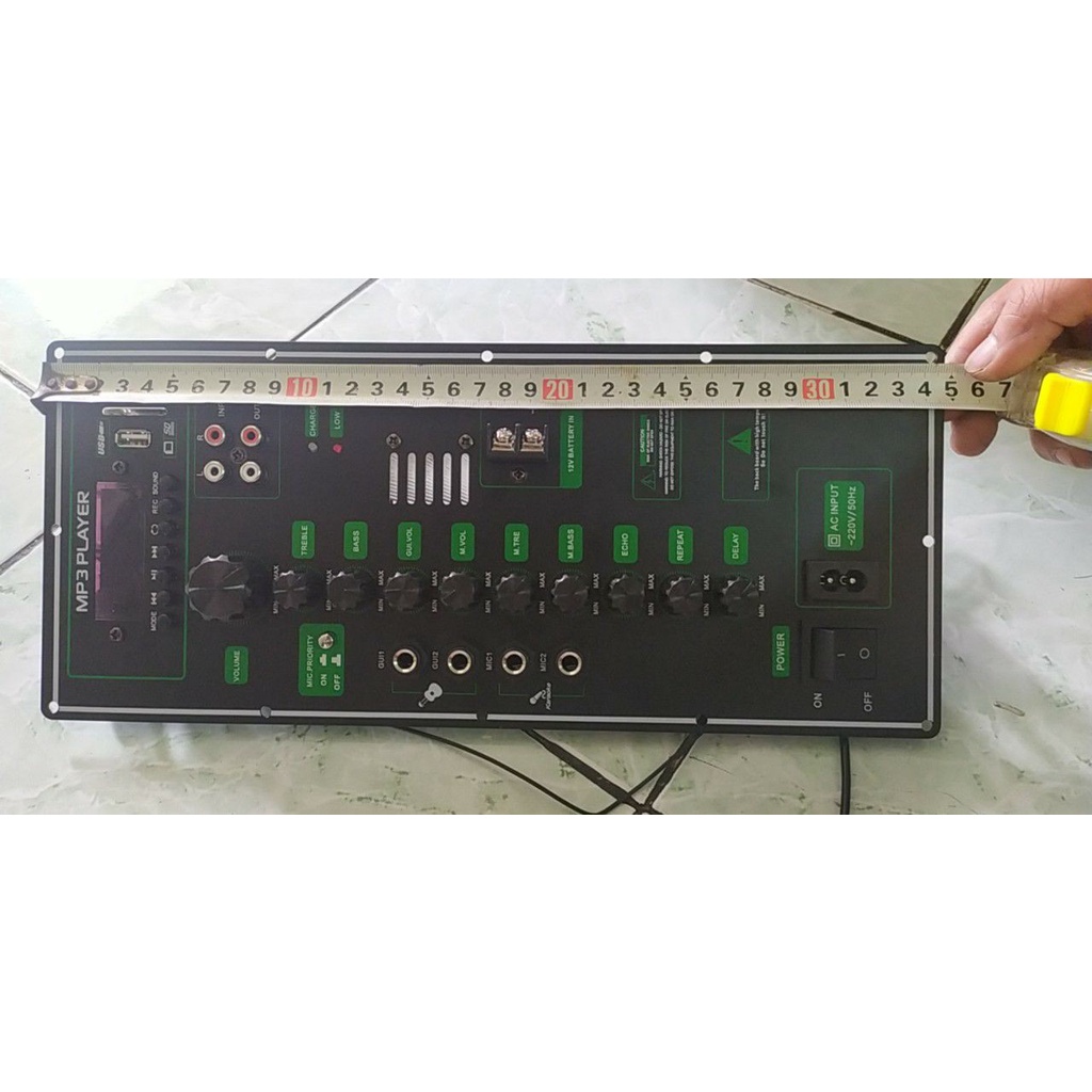 Mạch Loa Kéo 500w 1 Kênh  Bass 30 - 40 - HAY