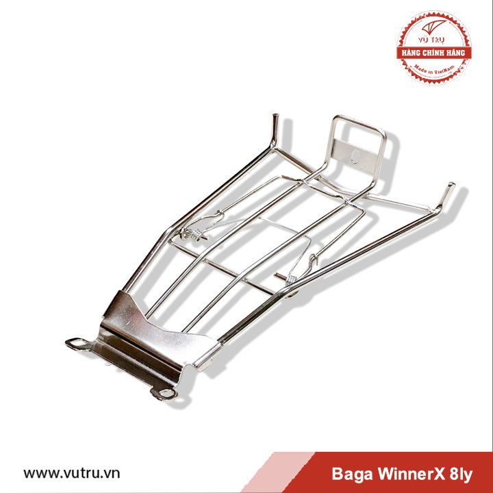 [SALE SỐC] Baga inox xe Winner X 8ly - Thương hiệu Universe (HÀNG CAO CẤP)