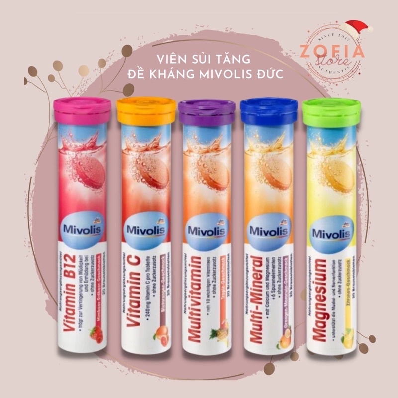 Viên sủi Mivolis