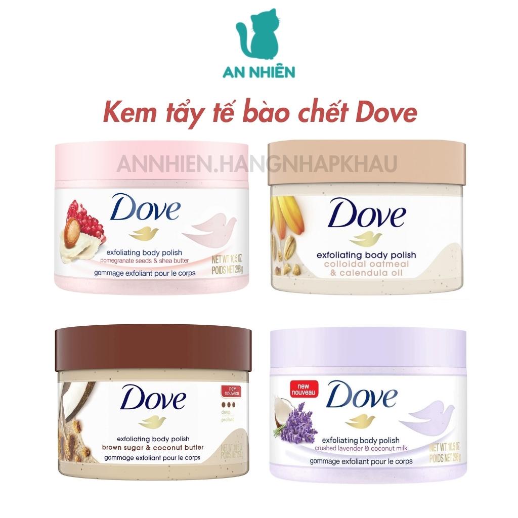 Kem tẩy tế bào chết Dove exfoliating body polish hũ 298g