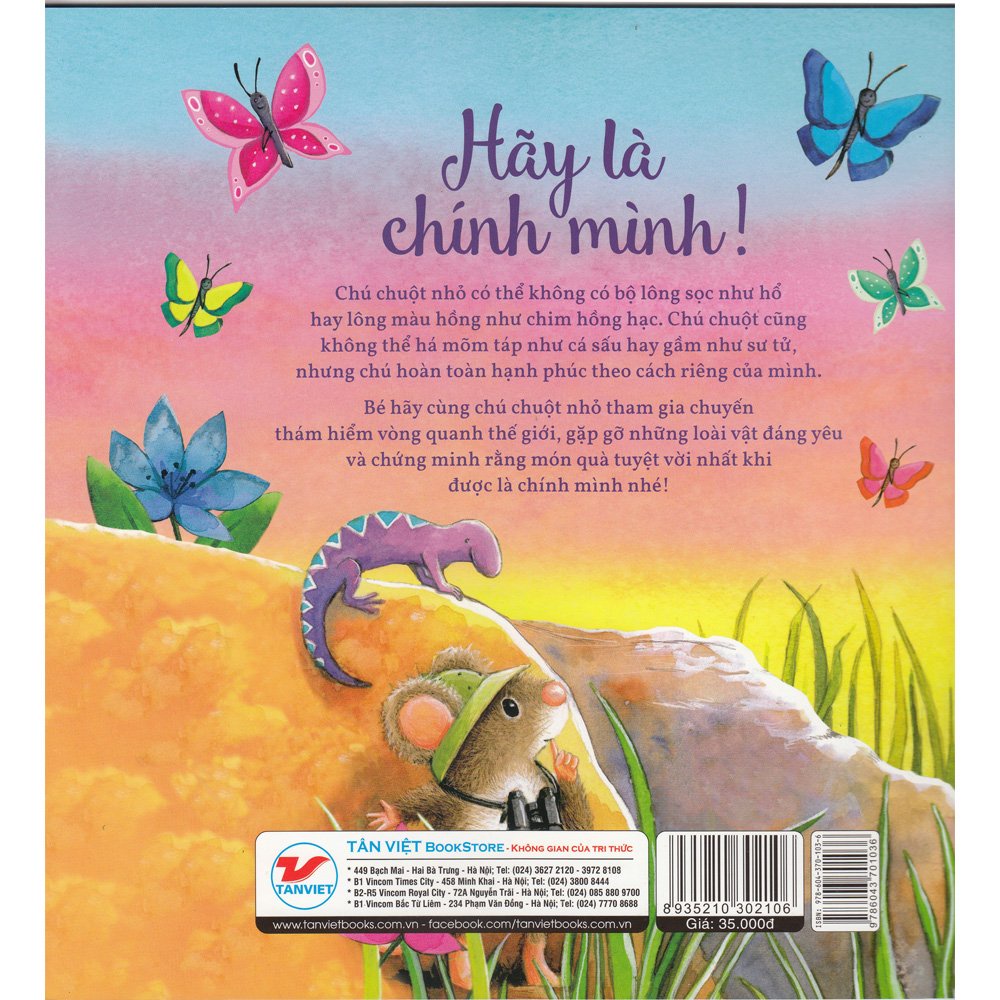 Sách - Ehon Châu Âu - Hãy Là Chính Mình! -8935210302106