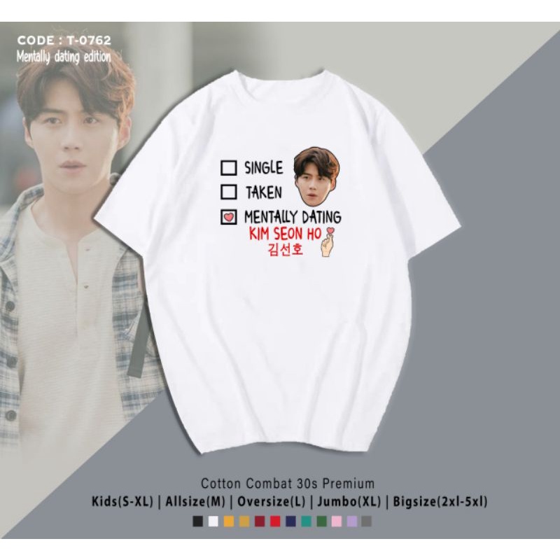 Áo Thun Kim SEON HO / CHA EUN WOO / LEE MINHO / PARK SEO JOON / JONGSUK / JI CHANG WOOK