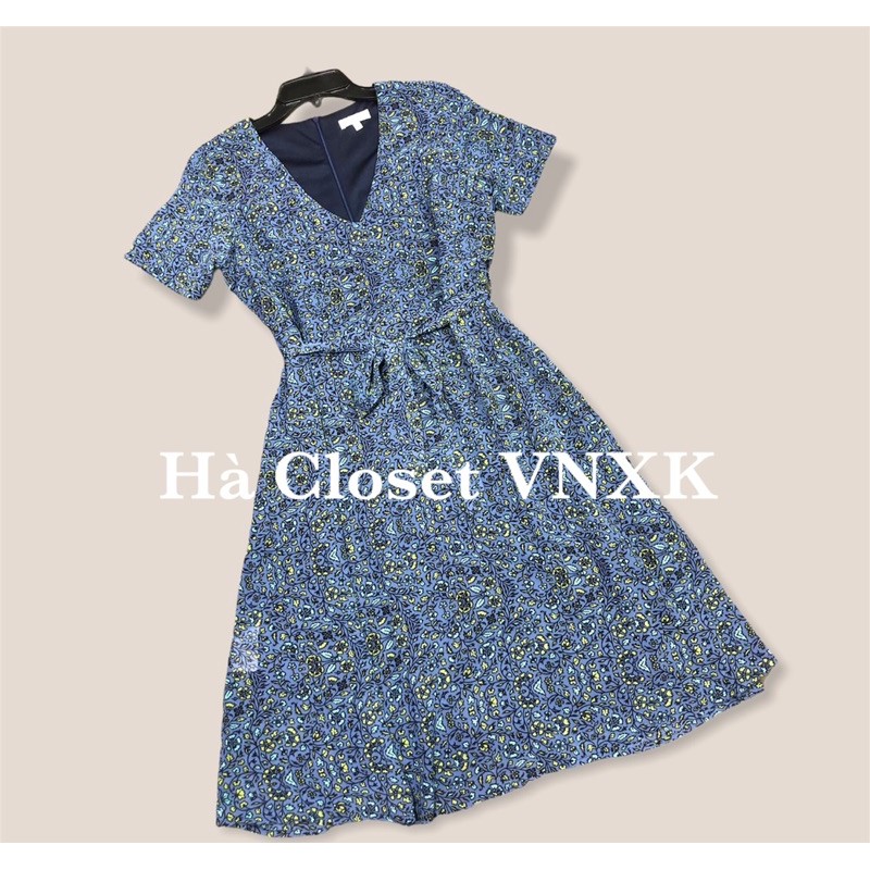 Đầm Voan Hoa Kèm Thắt Lưng Xinh