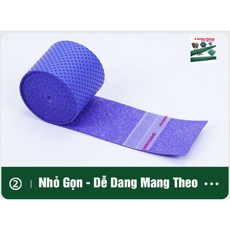 Cuốn cán vợt cầu lông, Cần câu, Xe đạp PK Sports chống trượt thấm mồ hôi PK-1