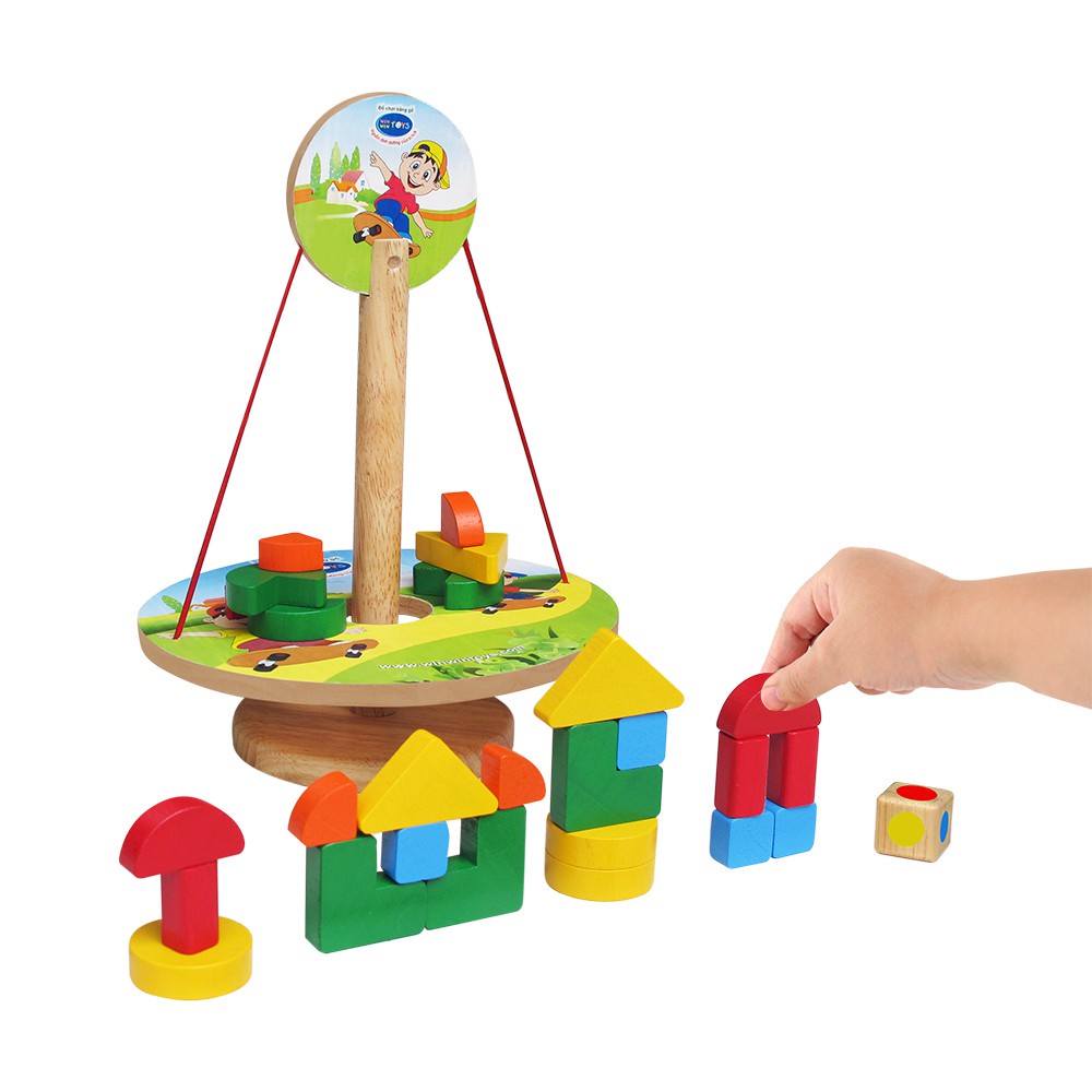 Đĩa cân bằng, Đồ chơi gỗ Winwintoys