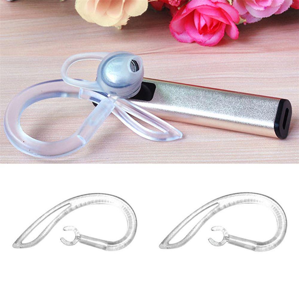 Set 2 Móc Kẹp Tai Nghe Bằng Silicon Trong Suốt